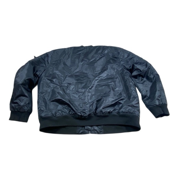 South Pole Jacket Mens 3XL Black Bomber MA-1 Flight Zip Pocket Streetwear - Picture 10 of 13